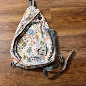 Zomake kids backpack, cat print, clean inside, spots(untreated) see photos